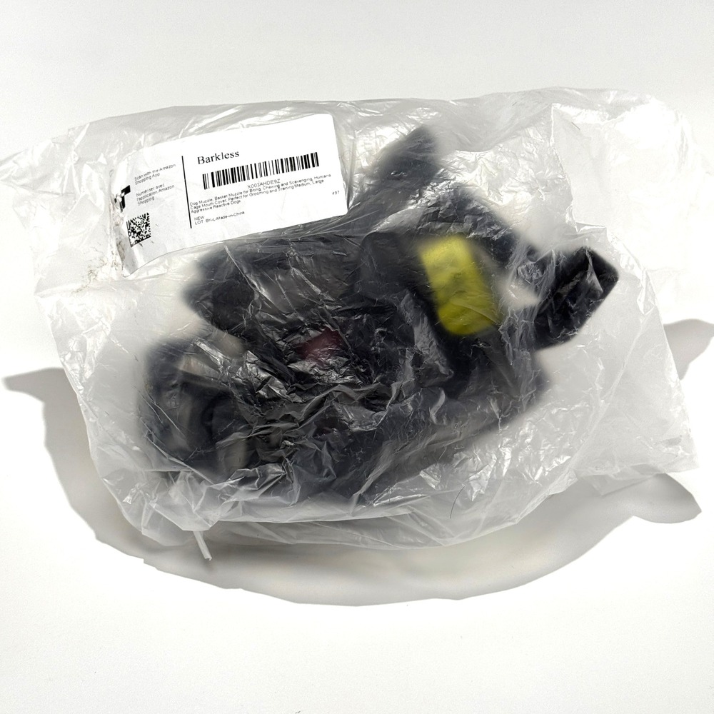 BARKLESS BASKET DOG MUZZLE Size L (Open Box)‎ - Picture 2 of 2